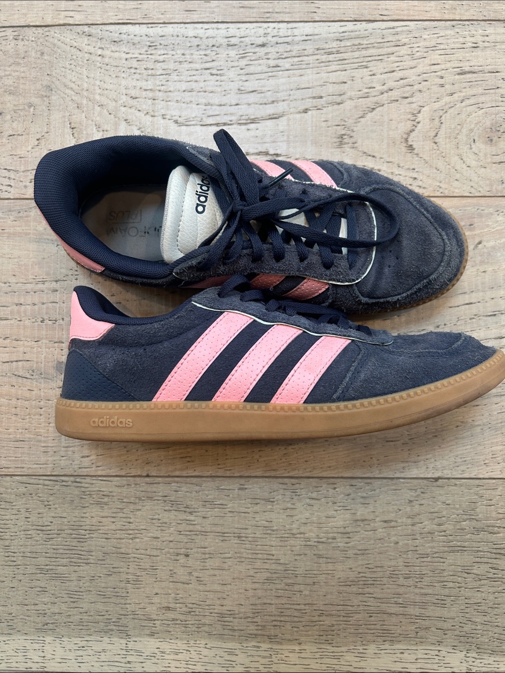 adidas Navy Blue Low-Top Sneaker